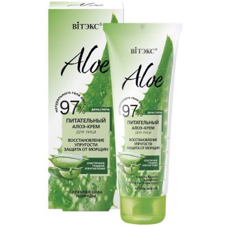 کرم مغذی و ضد چروک آلوئه ورا، ترمیم کننده سفت کننده صورت 50ml