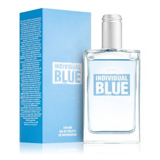 جعبه ادکلن مردانه Avon مدل Individual Blue حجم 100 میلی لیتر