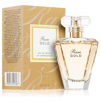 جعبه ادکلن زنانه Avon مدل Rare Gold حجم 50 میلی لیتر